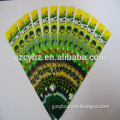 all kind of size colorful printing pet plastic label roll